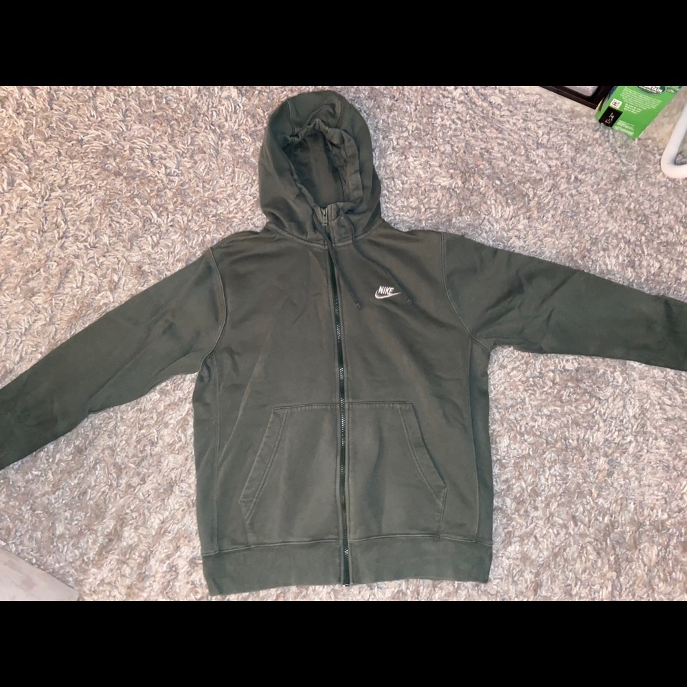 Nike zip up hoodie sweatshirt